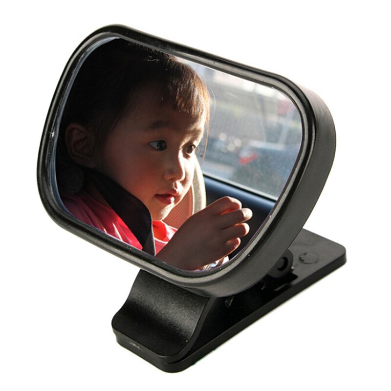 Vinabo Autospiegel voor baby's, onbreekbare autospiegel, achteruitkijkspiegel, 360° verstelbare rotatie, babyspiegel, veiligheid, essentieel voor jonge ouders