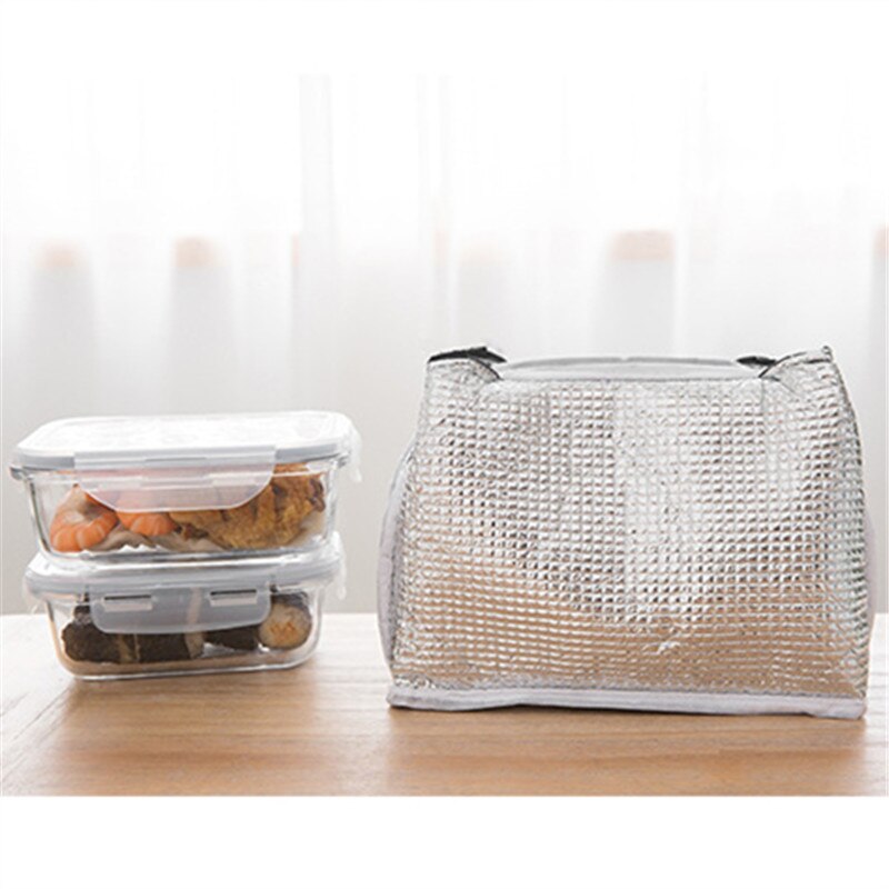 Portable Lunch Bags for Women Ice Bag Kids Men Lunch Box Bags Thermal Bag Bento Pouch Lunch Container School Food Box