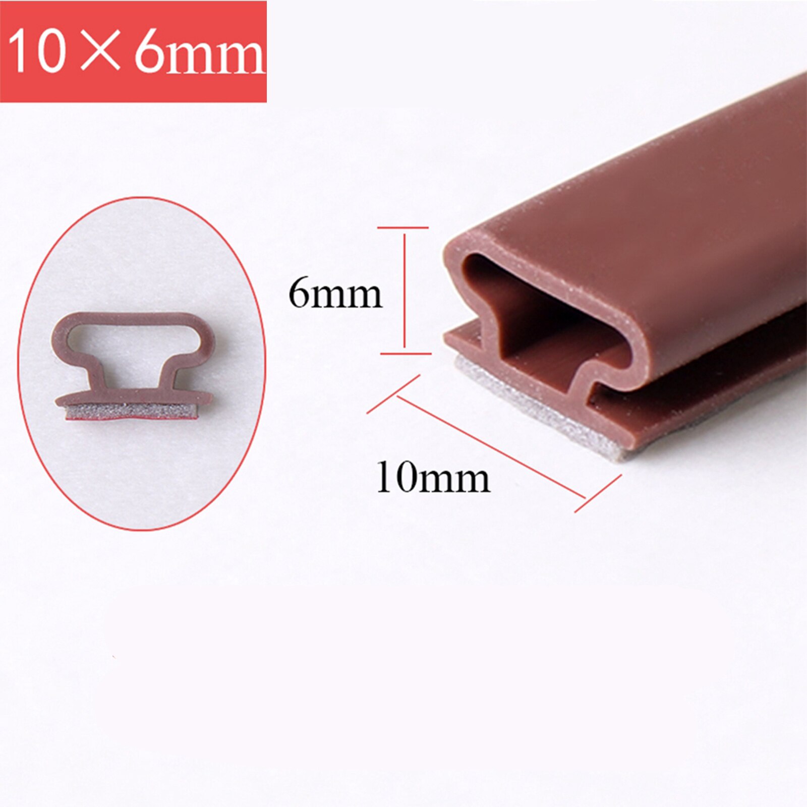Door Seal Strip Rubber Sealer Door Draft Stopper Wind Blocker