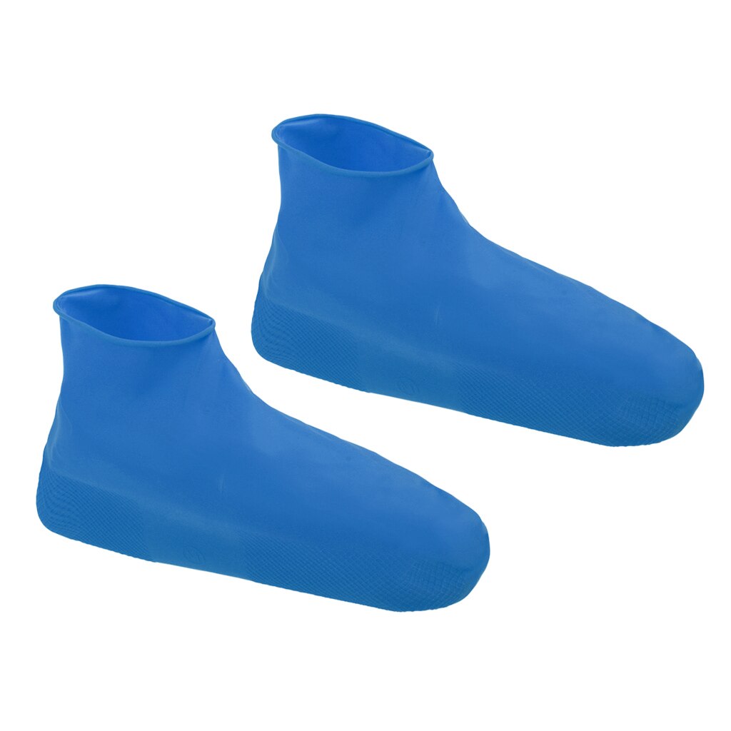 Disposable Boot &amp; Shoe Covers - Durable, Water Resistant, non-slip, Recyclable Silicone Boots for Men Women Outdoors