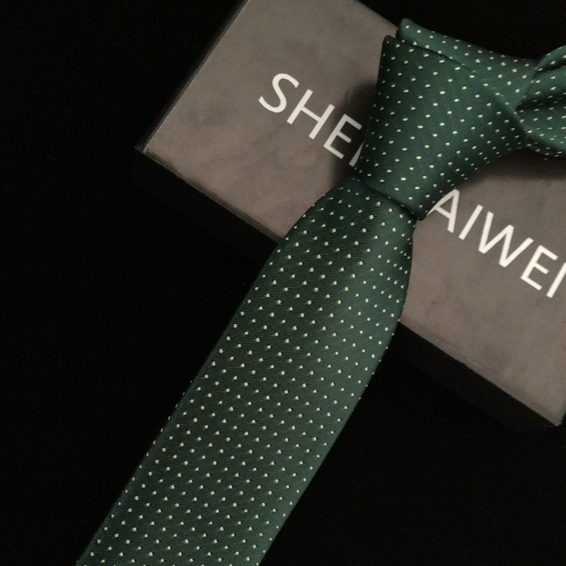 Neue 6CM Roten Streifen Hals Binden Hochzeit Blumen- Gravata Schlank Krawatten Für Männer Krawatten Punkt Mann zubehör: 20