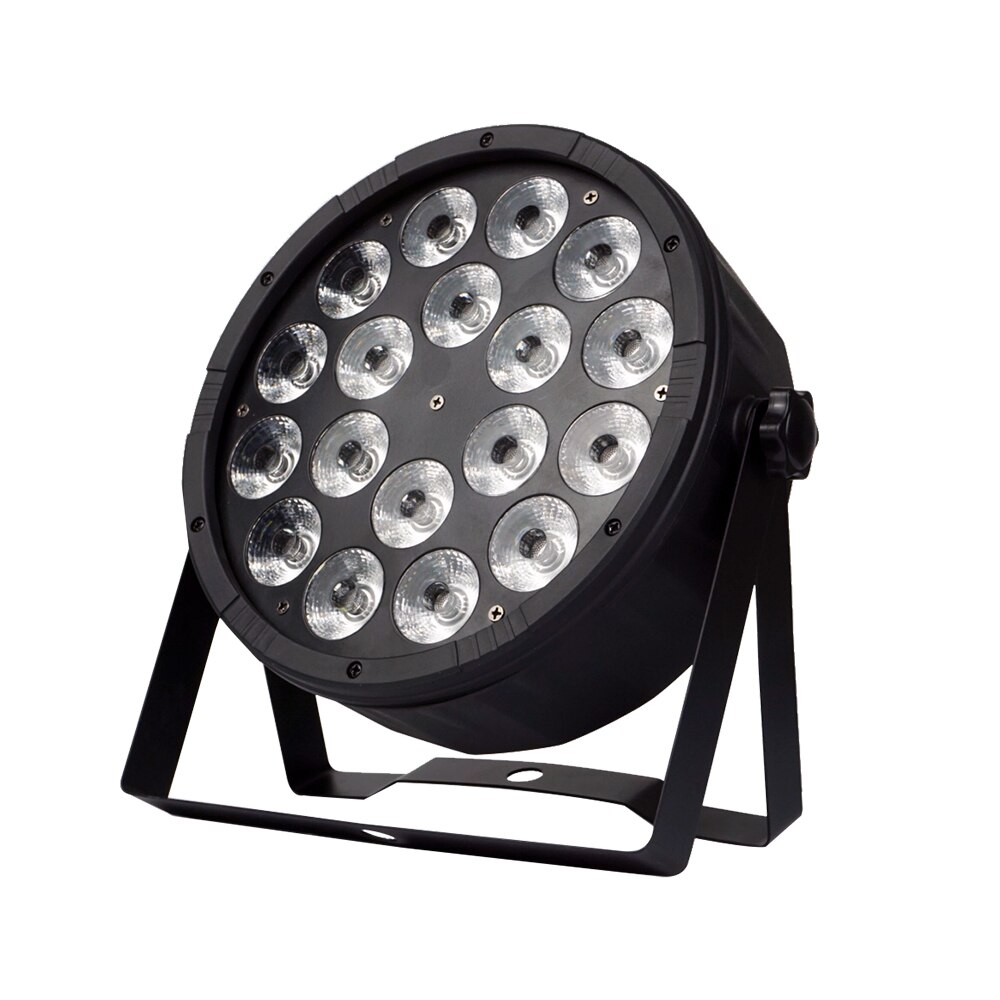Large Lens 18x12w Led Par Light RGBW 4-in-1 DMX512 Plastic Par Light Stage Dj Light