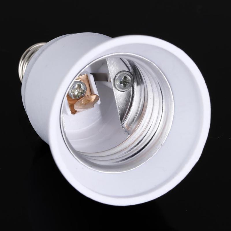 5 stuks/set  e14 to e27 basis schroef lamp lamphouder adapter fitting converter  e14 to e27 lamphouder converters