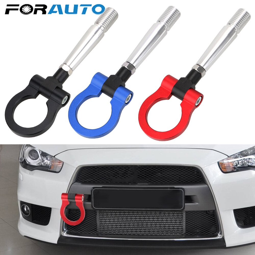 Trailer Towing Bar Vehicle Towing Hook For Mitsubishi Lancer EVO X 10 Car Racing Tow Hook Car Auto Rear Front Trailer