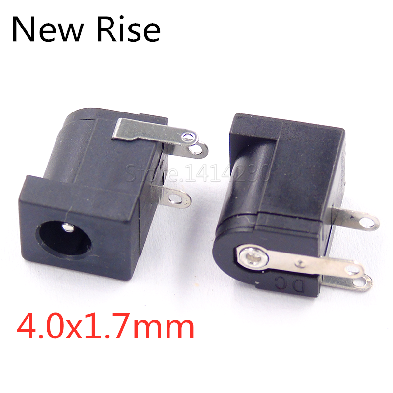 10PCS DC-005 DC Power Jack Socket Connector DC005 5.5x2.5mm 5.5x2.1mm 5.5x1.7mm 4.0 4.8x1.7mm 3.5x1.35mm Plug-in 3Pin
