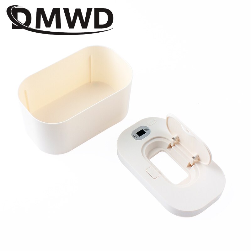 USB Baby Wipes Heater Wet Towel Dispenser Case Thermostat Warm Tissue Paper Case Napkin Electric Heating Insulation Box Holder