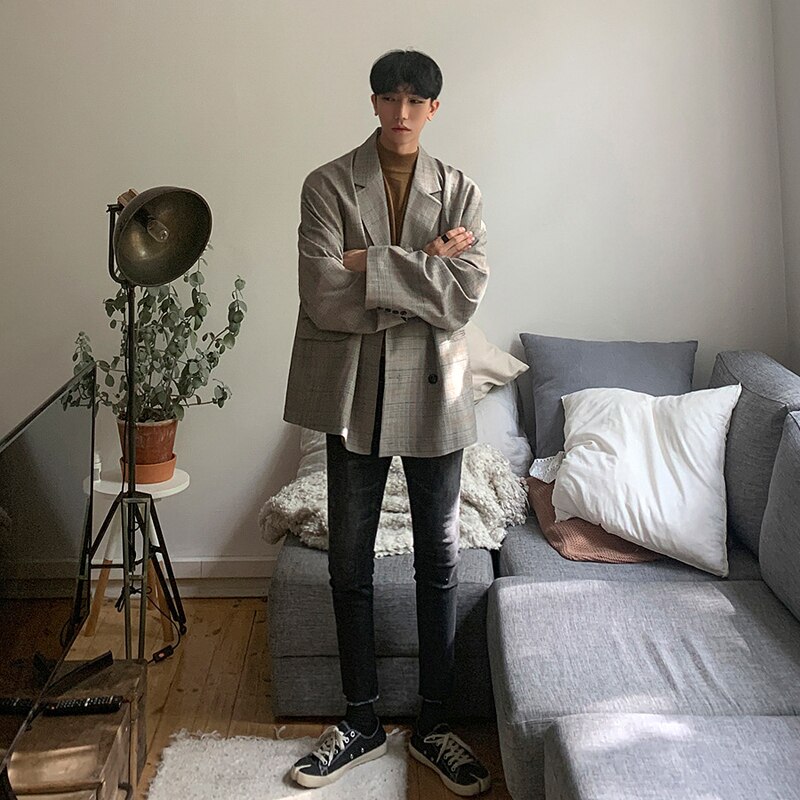 Suit Jacket Men's Trend Small Suit Men Korean Style Handsome Self-cultivation Single Suit Men Fashion All-match Jacket Men main image 0