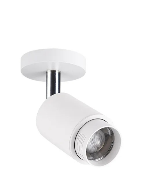 Led pista de luz lâmpada do teto luminária pista iluminação ferroviário luzes ponto led pista ferroviário holofotes loja roupas iluminação para casa: azul escuro / 5w / Preto