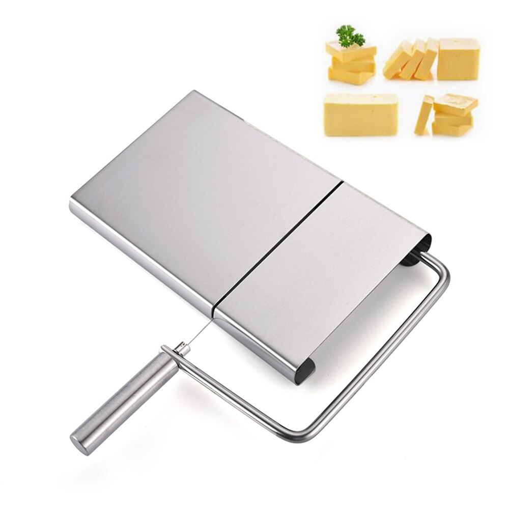 cortador de queso de acero inoxidable multiusos mesa de corte de queso herramientas de cocina cortador de cheedse accesorios útiles