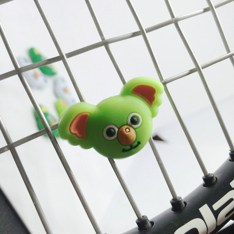 POWERTI 10 pz/lotto racchetta da Tennis antivibranti-divertente bradipo Sport Tennis Accesspries