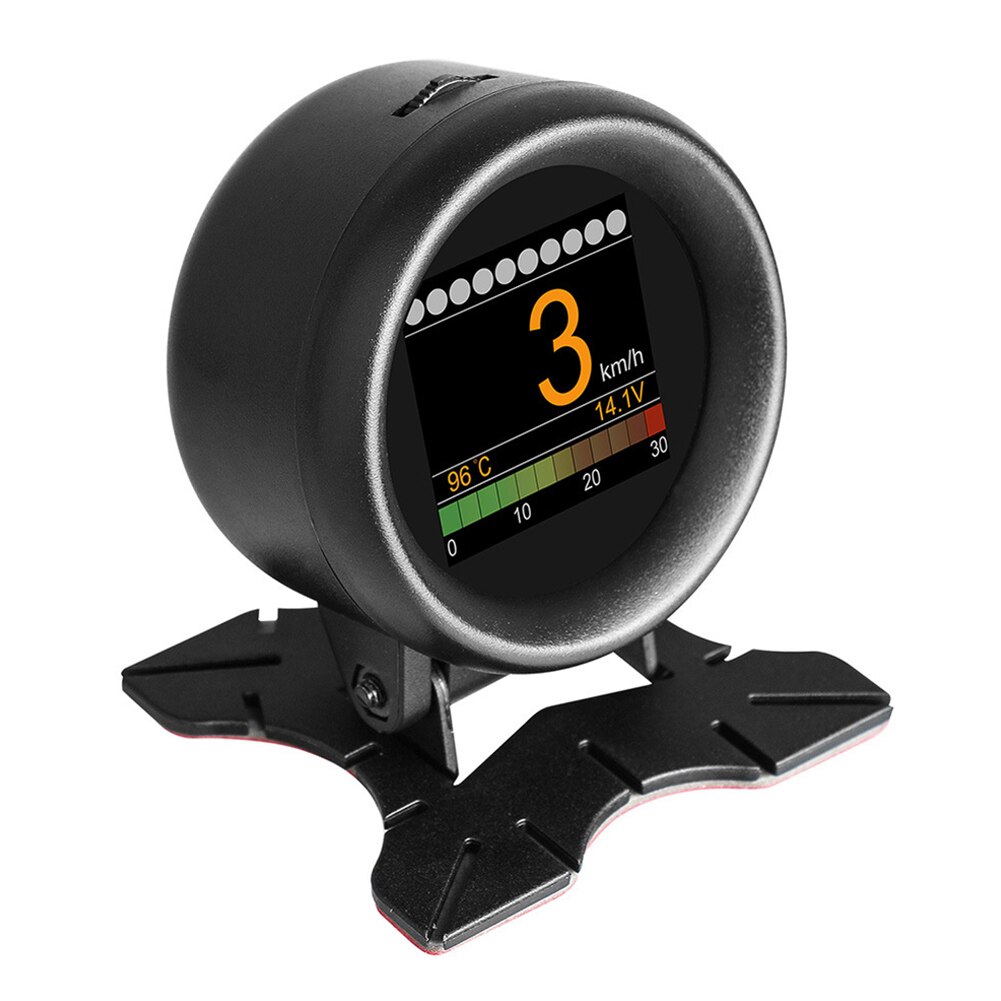 Car HUD Speed Alarm Pressure Oil Water Temperature Gauge Code Reader for Driving GK99