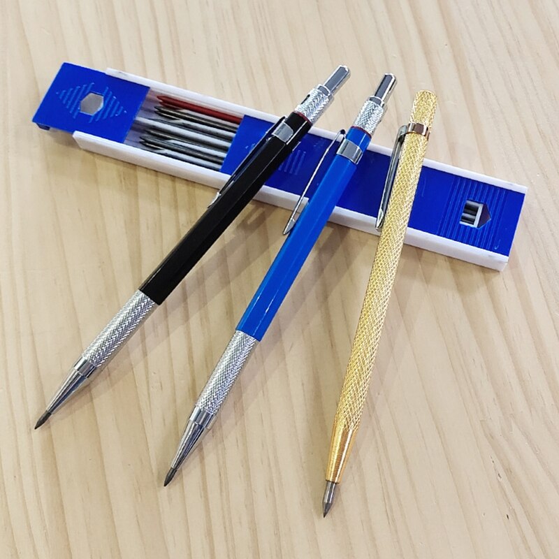 Woodworking Mechanical Pencil Marker Tool Built-in Sharpener 2.0Carpenter Pencil