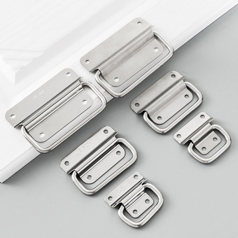 1Pc Schrank Flight Case Solide Möbel Hardware Klapp Griff Für Werkzeug Box Edelstahl Schublade Kleiderschrank Einfache Installation
