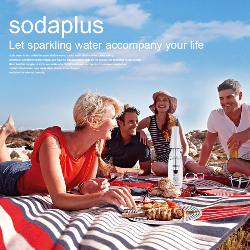 Portable Household Soda Machine Cold Drink Carbonated Soda Machine DIY Cocktail CO2 Soda DIY Machine Bar Tool