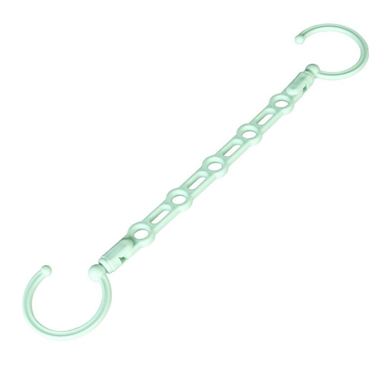 Clothes Hanger Rotating Handle 5-hole Windproof Hanger Children's Wardrobe Classification Space Saving Drying Rack Hook