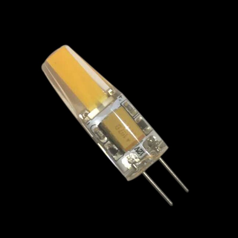 5 stk led lampe  g4 cob 12v led pærer 3w 6w ac12v led  g4 cob lampe udskiftning til krystal led pære spotlight varm kold hvid