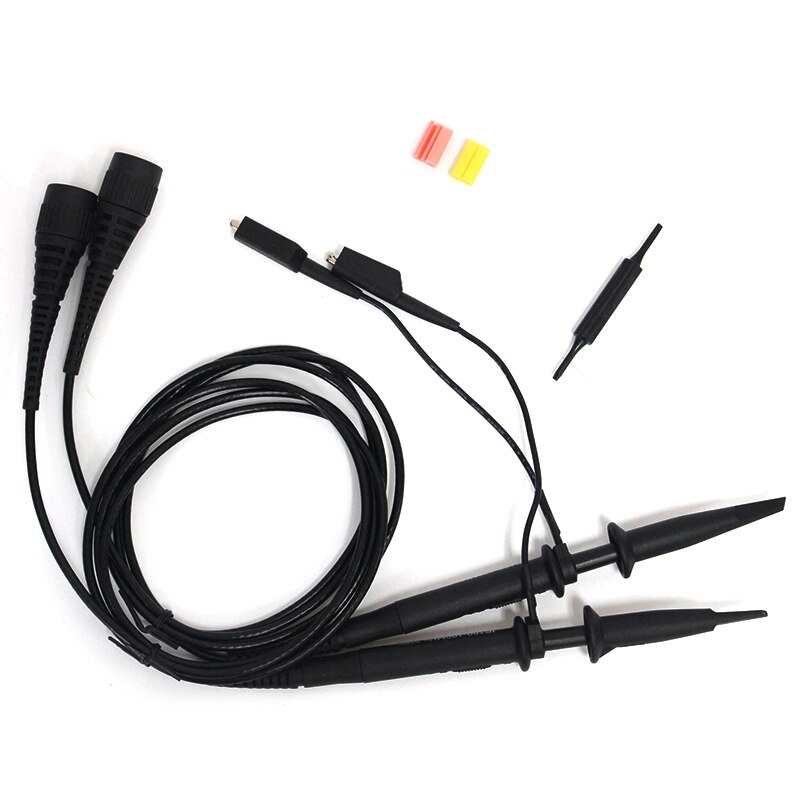 Kit de sonda de osciloscopio portátil, accesorios de osciloscopio Sonde, IP-100, 100MHZ, X10, X1, 2 uds.