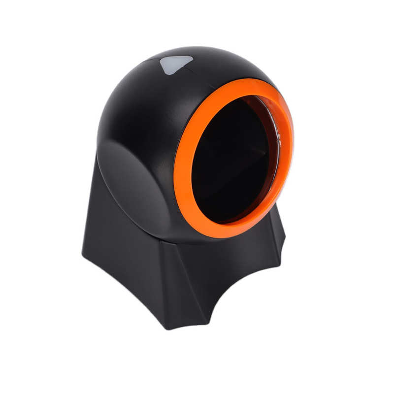 Desktop Barcode Scanner Automatic Sensing 2D QR Screen Scanning with USB Cable for for POS PC Supermarket Bookstore