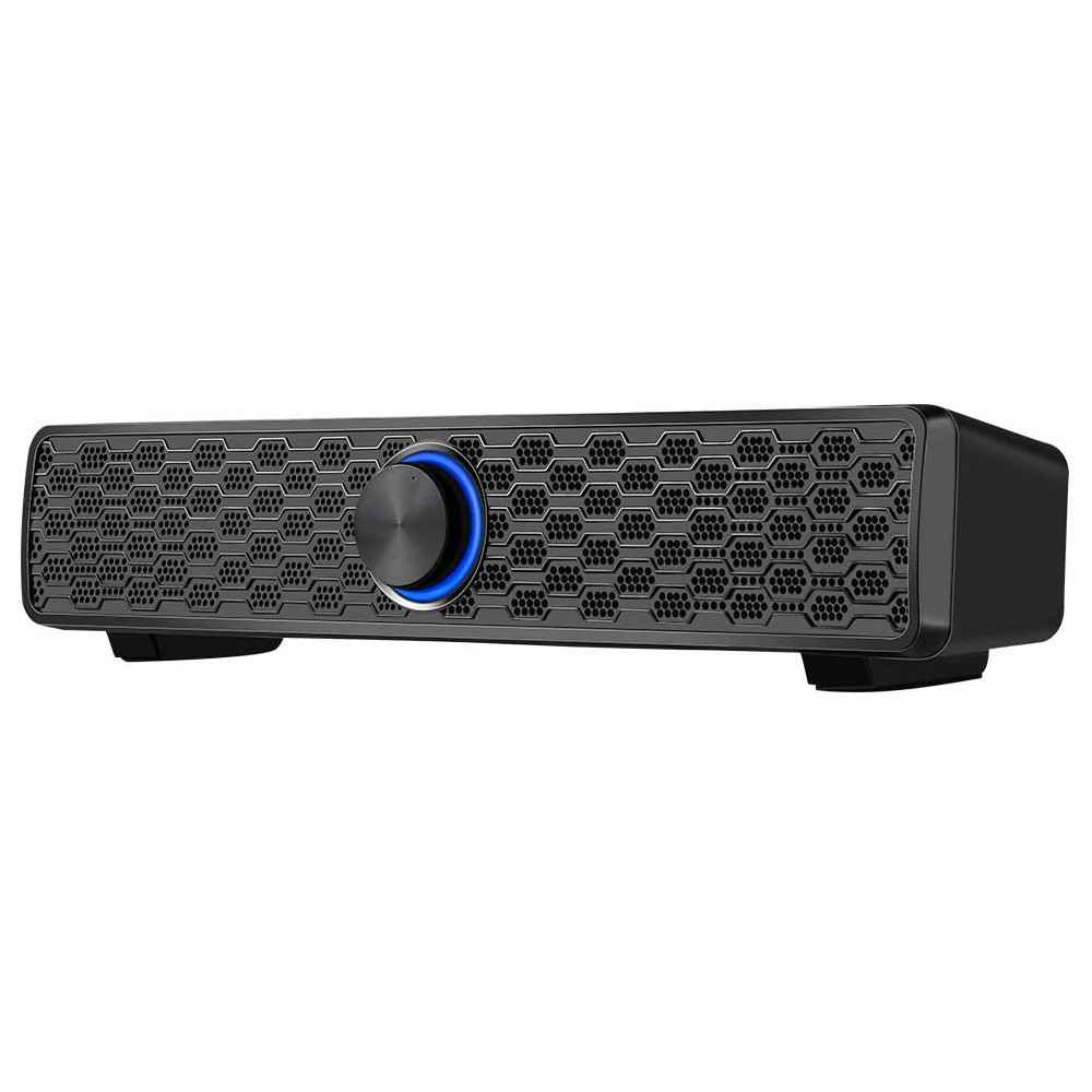 ARCHEER CS04 USB 10W Wired Sound Bar Stereo Sound Speakers Computer Stereo Speakers Hifi Soundbar for Laptop PC Samrtphone TV