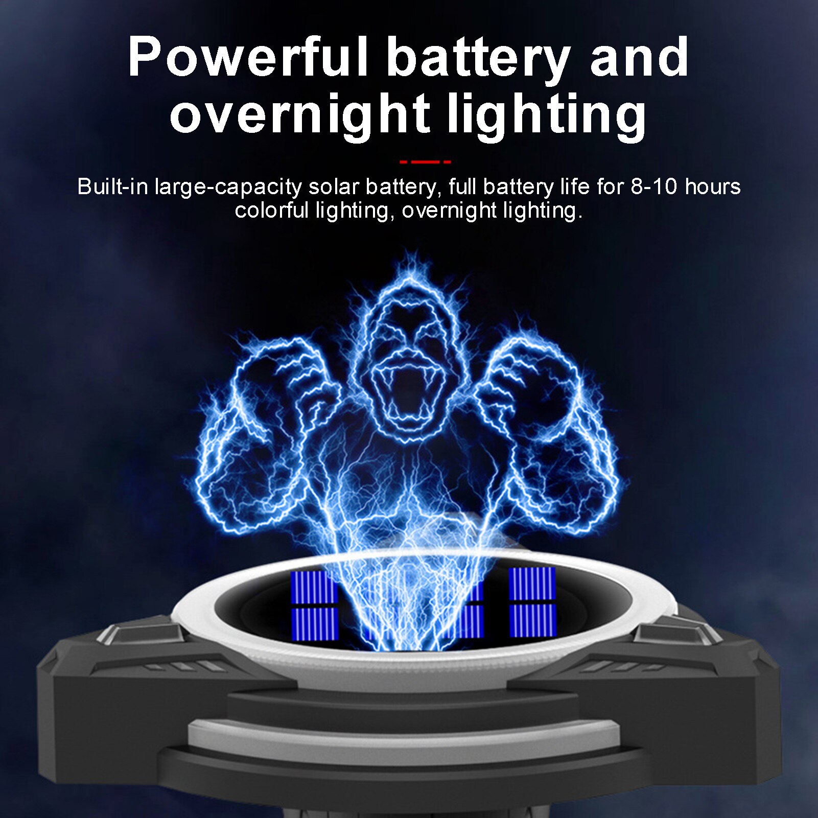 Ground Plug Light Decorative Outdoor Solar Waterproof Lamp Underground Landscape Lawn Lighting Yard Patio Garden Decoration