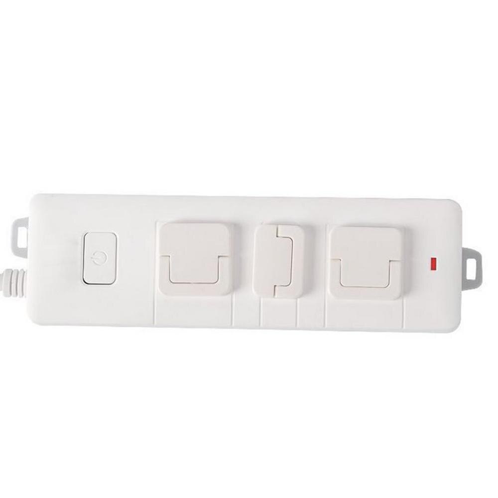 50PCS Socket Lock Socket Protective Cover Proof Child Safety Plug Protector Guard Mains Prevent Electric Shock Safety 5FM