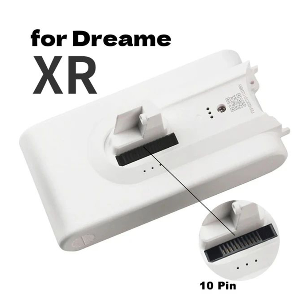 Batería Original de 5000mAh para Dreame V9 V9P XR V10 VVN3 VVN4 V8, batería de repuesto, accesorio para aspiradora inalámbrica de mano: Castaño