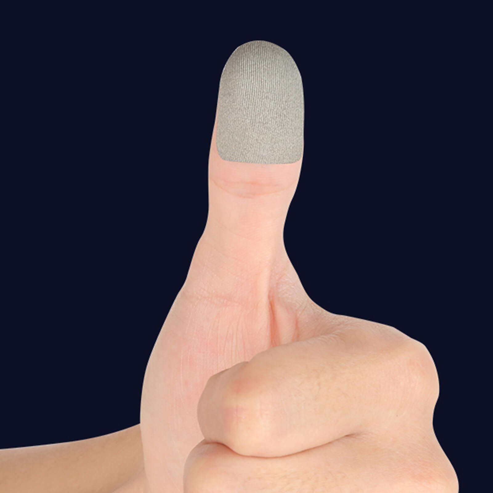 Atmungsaktive gaming-fingerlinge für die fingerkuppen, schweißabweisend, für touchscreens, empfindliche handy-touchscreens, 10 stück