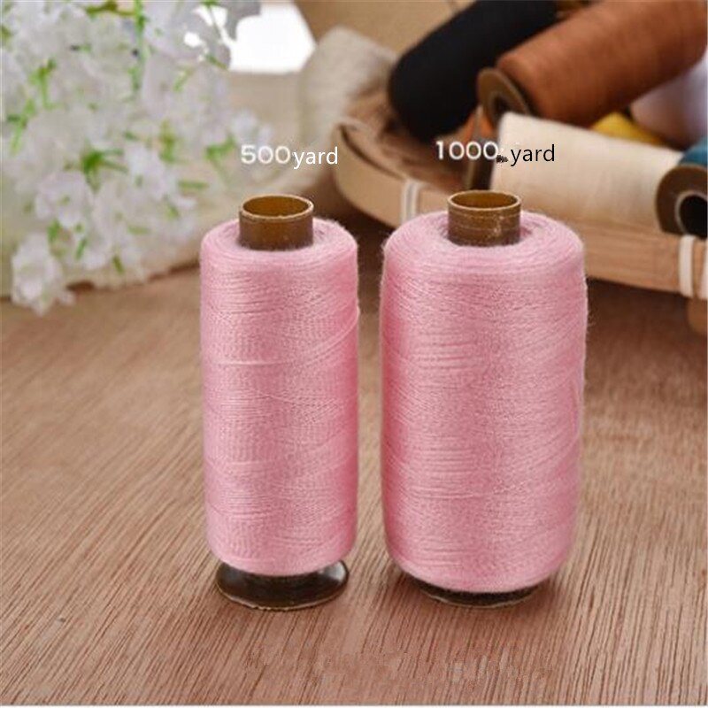 24 diferentes hilo de colores para costura 1000 yardas cada uno como DIY costura Kit de hilos para coser a mano o máquina de coser hilo