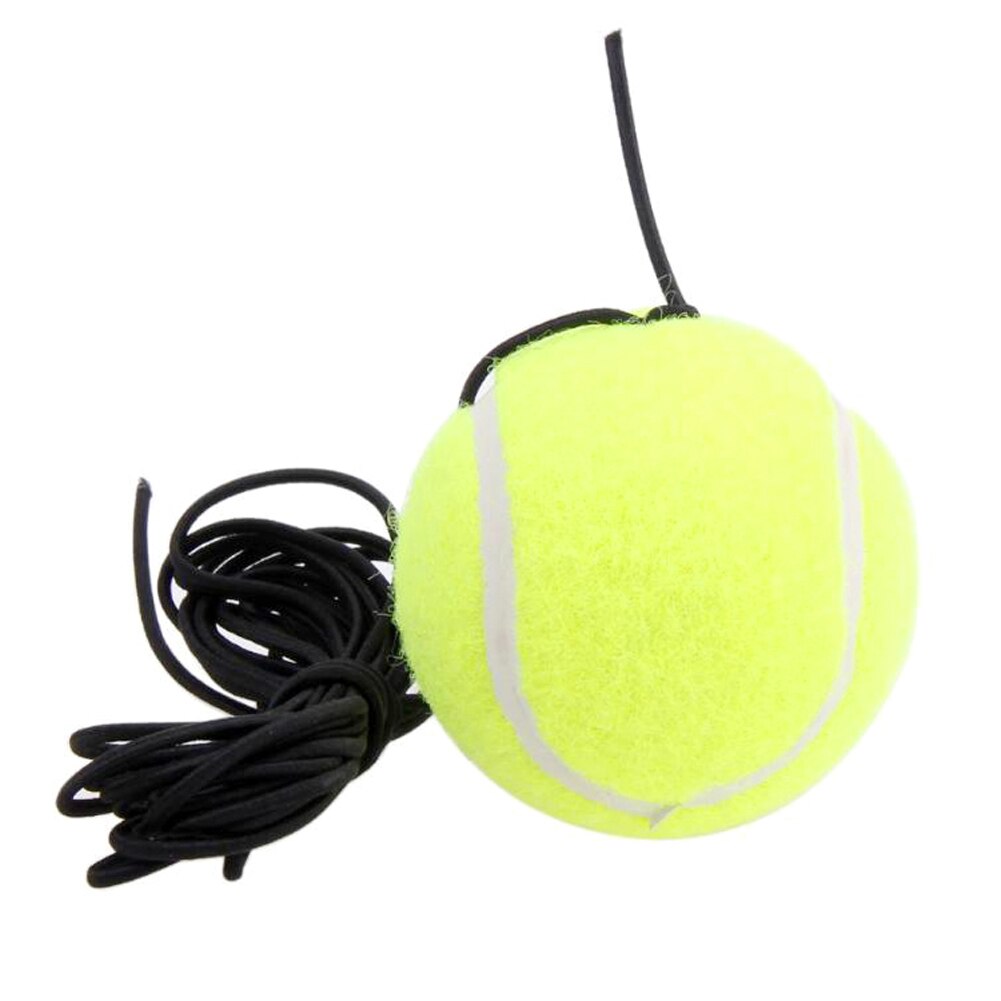 Heavy duty tennis treningstrener enkelt selvstuderende tennis soprt øvelse automatisk returball baseboard sparring enhet
