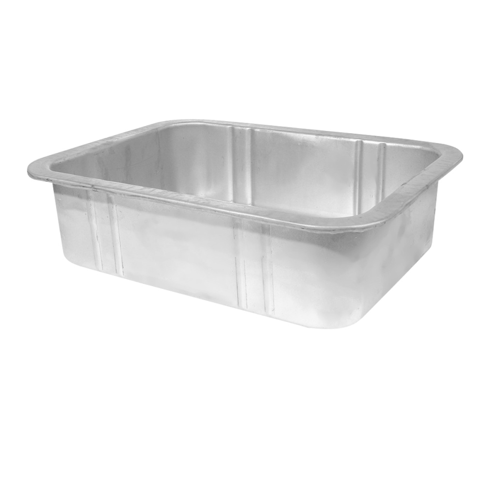 5L Steel Oil Drain Pan Waste Engine Oil Collector Tank Oil Drip Tray Fuel Fluid Change Garage Tool for Repair Car (Silve