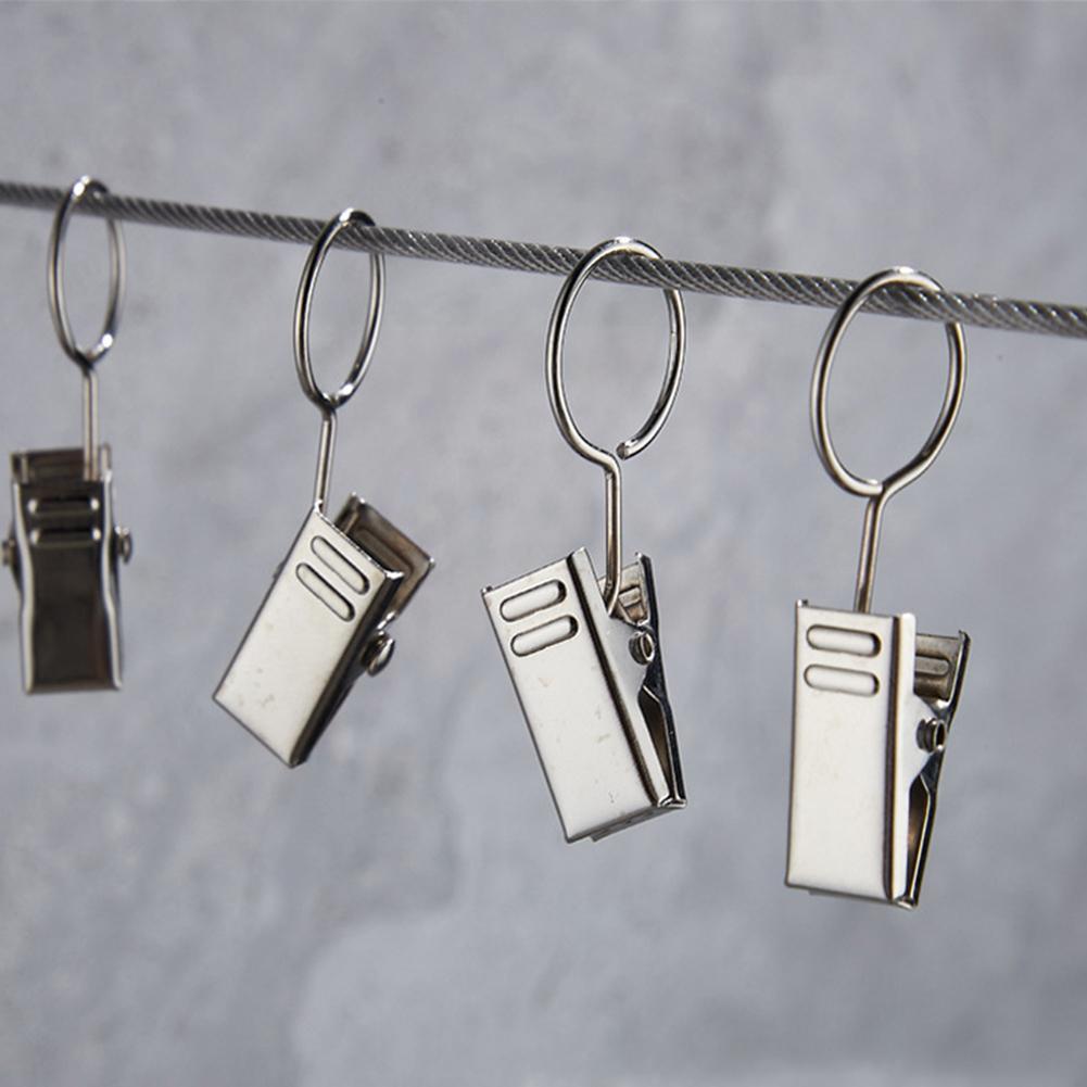 Steel Curtain Wire Curtain Wire Rod Set Wire Rope Cable Tensioner Decorative Accessories Hanging Curtains Clothes