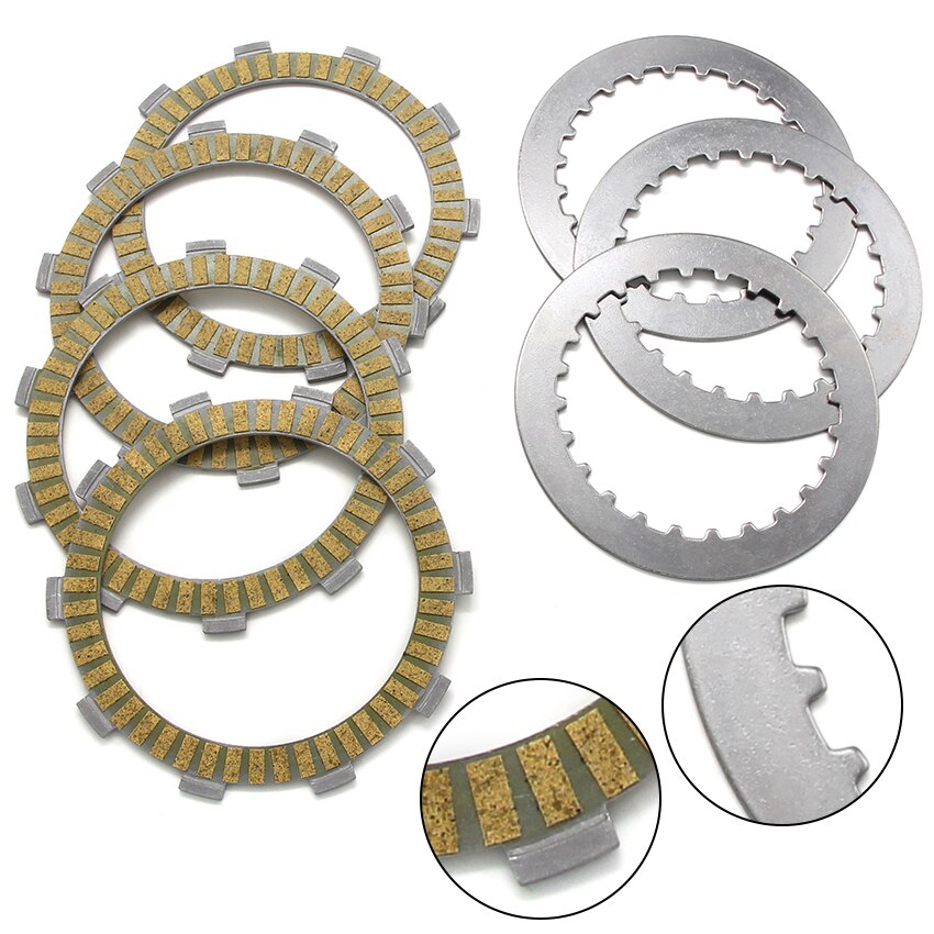 Motorcycle Friction Clutch Discs, Disc For Yamaha YZF R15 SP FZ-16 FZ16 OEM:21C-E6321-00 21C-E6331-00 54B-E6321-00