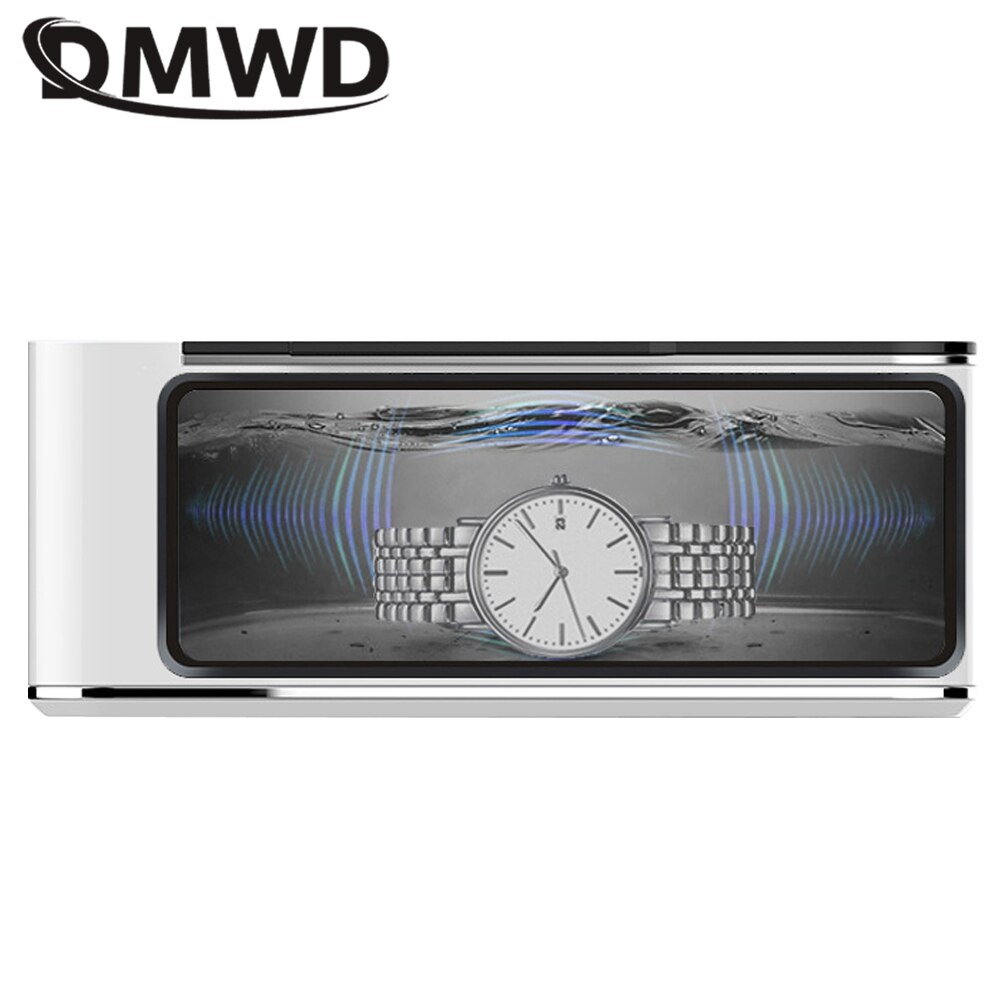 500ml Ultrasonic Cleaning Tank 46kHz Jewelry Cleaner Watches Washing Machine Sterilizer Instrument Ultrasound Washer 110/220V