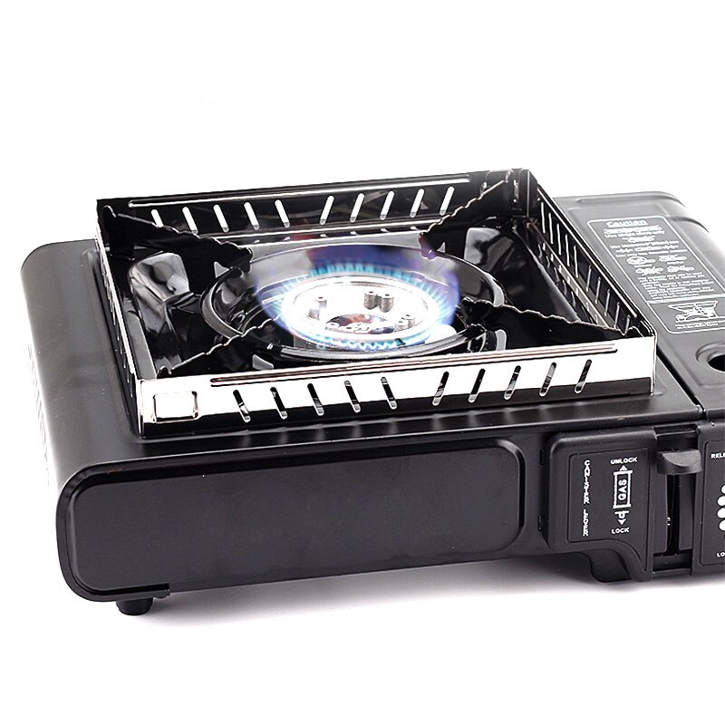 Outdoor Gas Stove Wind Screen Foldable Wind Shield Stainless Steel Burner Screen