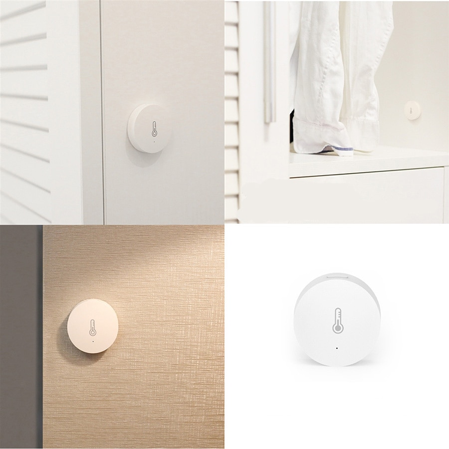 Original Xiaomi Smart Home Gateway Multi-functional Upgraded Smart Temperature and Humidity Sensor WiFi Remote Control by Mi APP