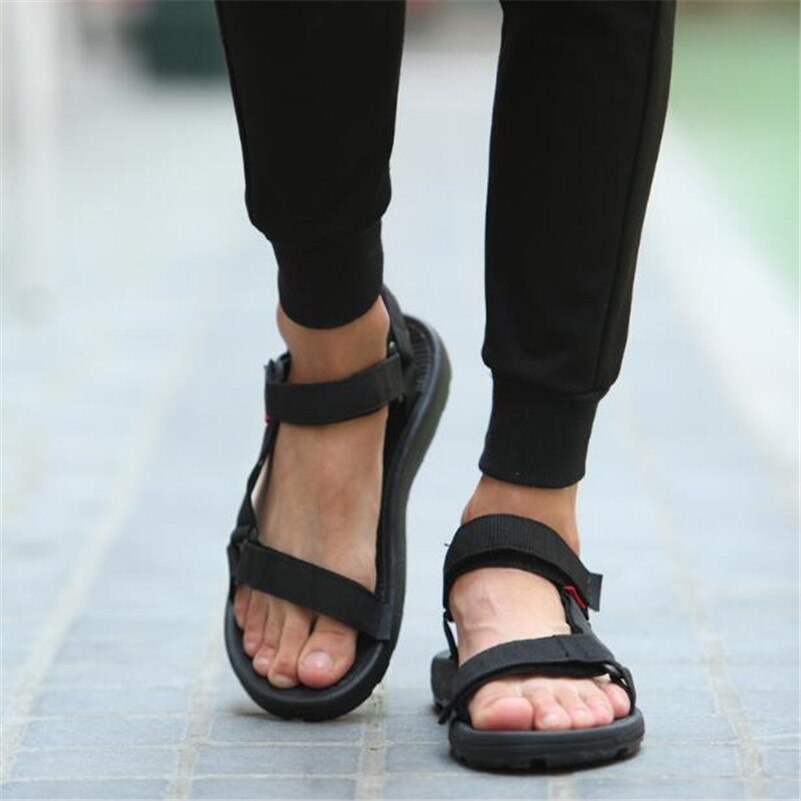 nuevas sandalias romanas par Vietnam playa zapatos verano exterior sandalias para hombres sandalias