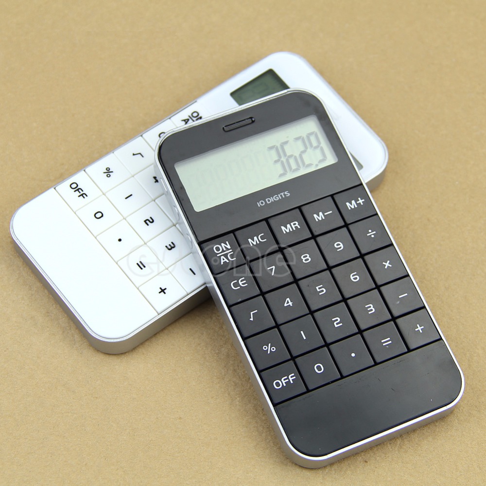 Electronic Calculating Calculator 10 Digits Display Pocket Electronic Calculating Calculator