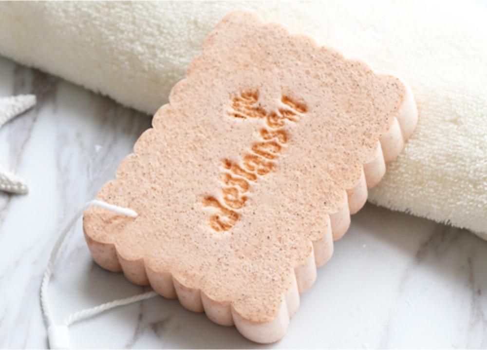 Limpieza facial Esponja Puff Súper Blando Cómodo Mujeres Lavado Facial Beauty Makup Soplo Cosmético de Limpieza Flutter Herramientas de Masaje: Naranja