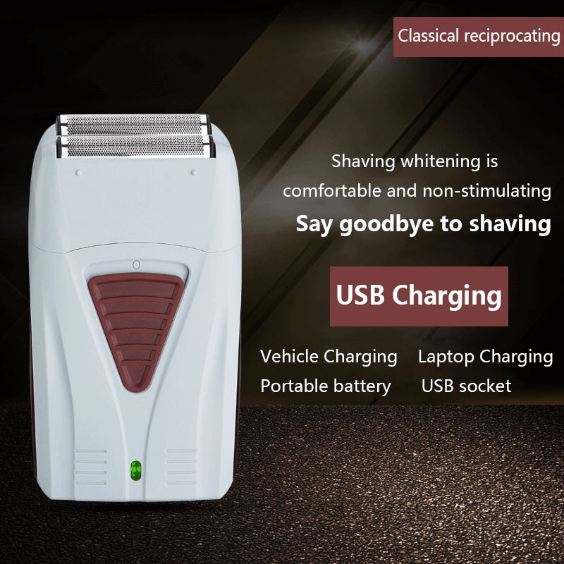 MINI Razor Reciprocating Electric Shaver Beard Tri... – Grandado