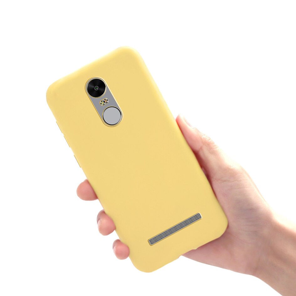 Funda trasera mate para Xiaomi Redmi Note 3 Pro, 150mm, ultrafina: Note 3 Pro 150mm / Yellow