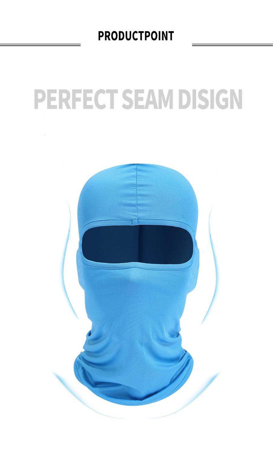 Face Shield Outdoor Ski Motorcycle Cycling Balaclava Full Face Mask Neck Ultra Thin Safety Protective Mask Sport Bicycle Mask