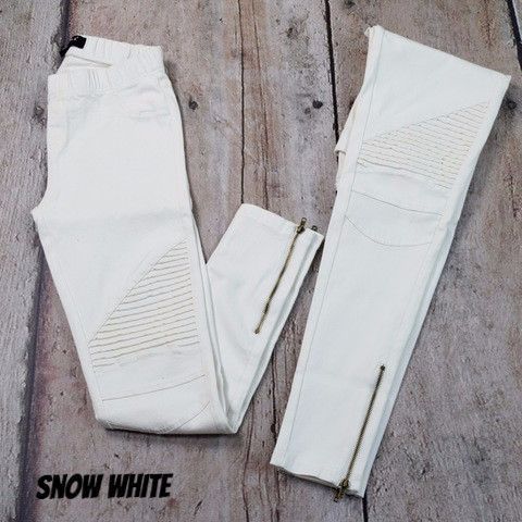 Europa Amerika Moto Biker Jeans Vrouwen Katoen Gewassen Vintage Geplooide Potlood Broek Femme Rits Hoge Elasticiteit Skinny Broek