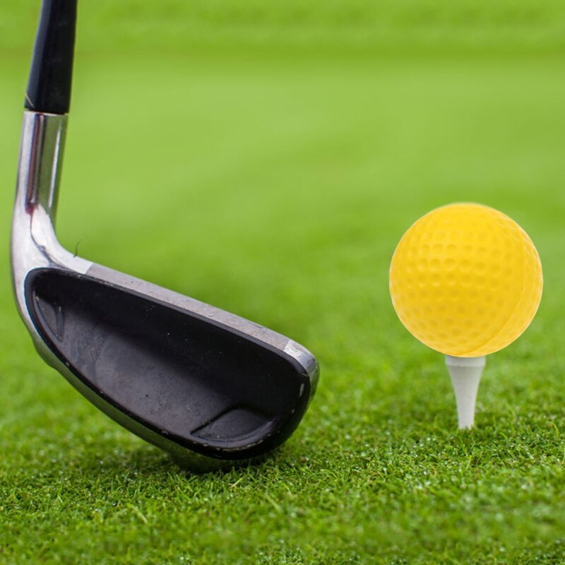 Gul skum golfbold golf træning bløde skum bolde praksis bold