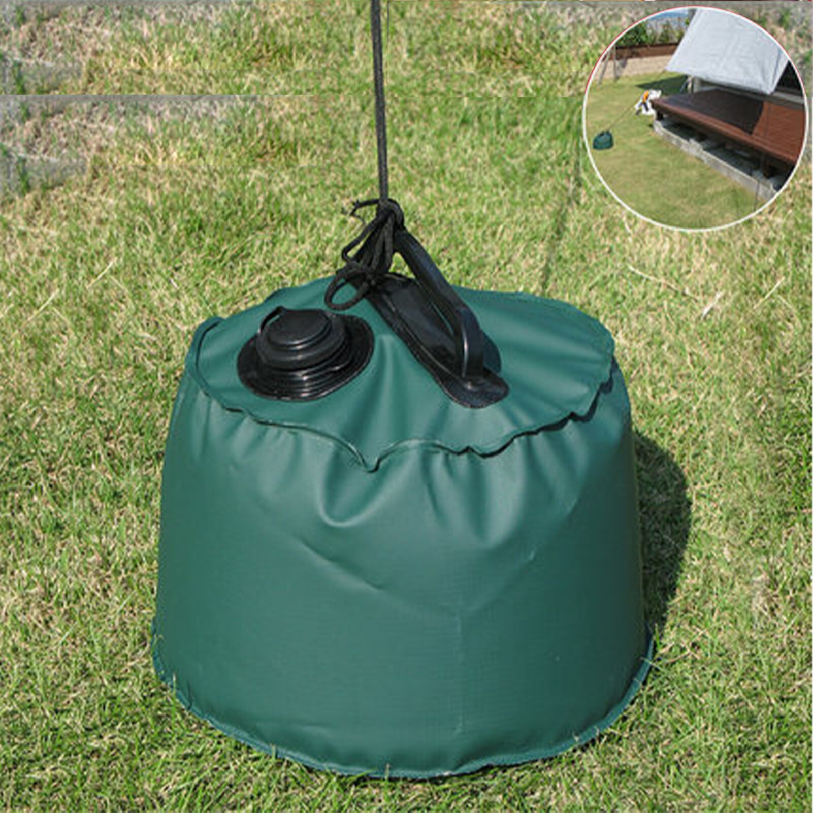 6/10L Baldachin Wasser Gewicht Tasche Zelt Gewicht Taschen Wasserdicht Sandsack Zelt Blume Stehen Sonnensegel Feste Wasser Tasche