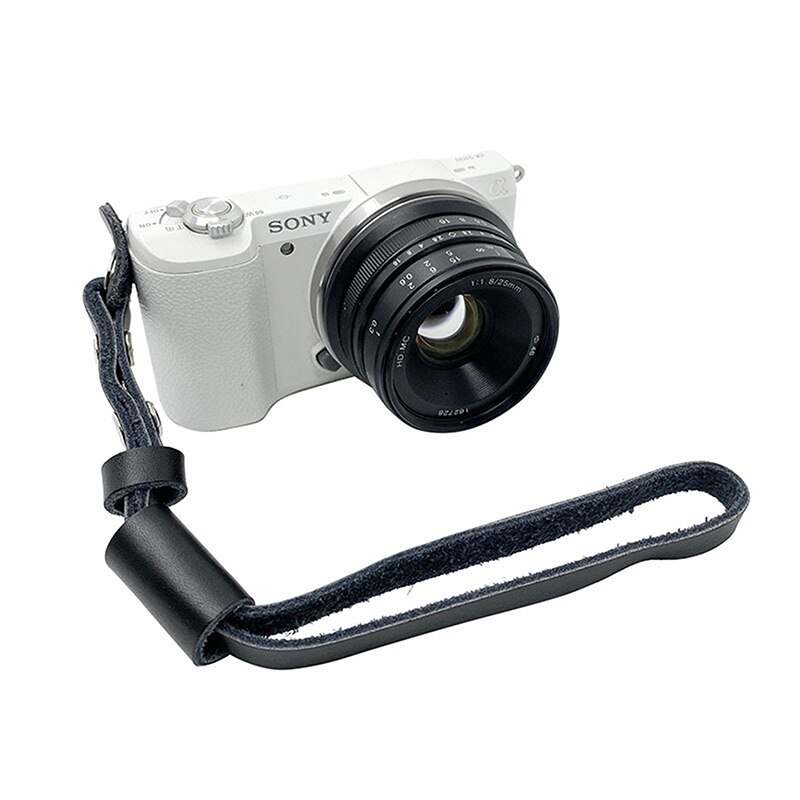1Pc Pu Lederen Camera Strap Wrist Strap Hand Grip Touw Camera Pols Bandjes Wrist Band Lanyard Voor Digitale Camera riem Riem