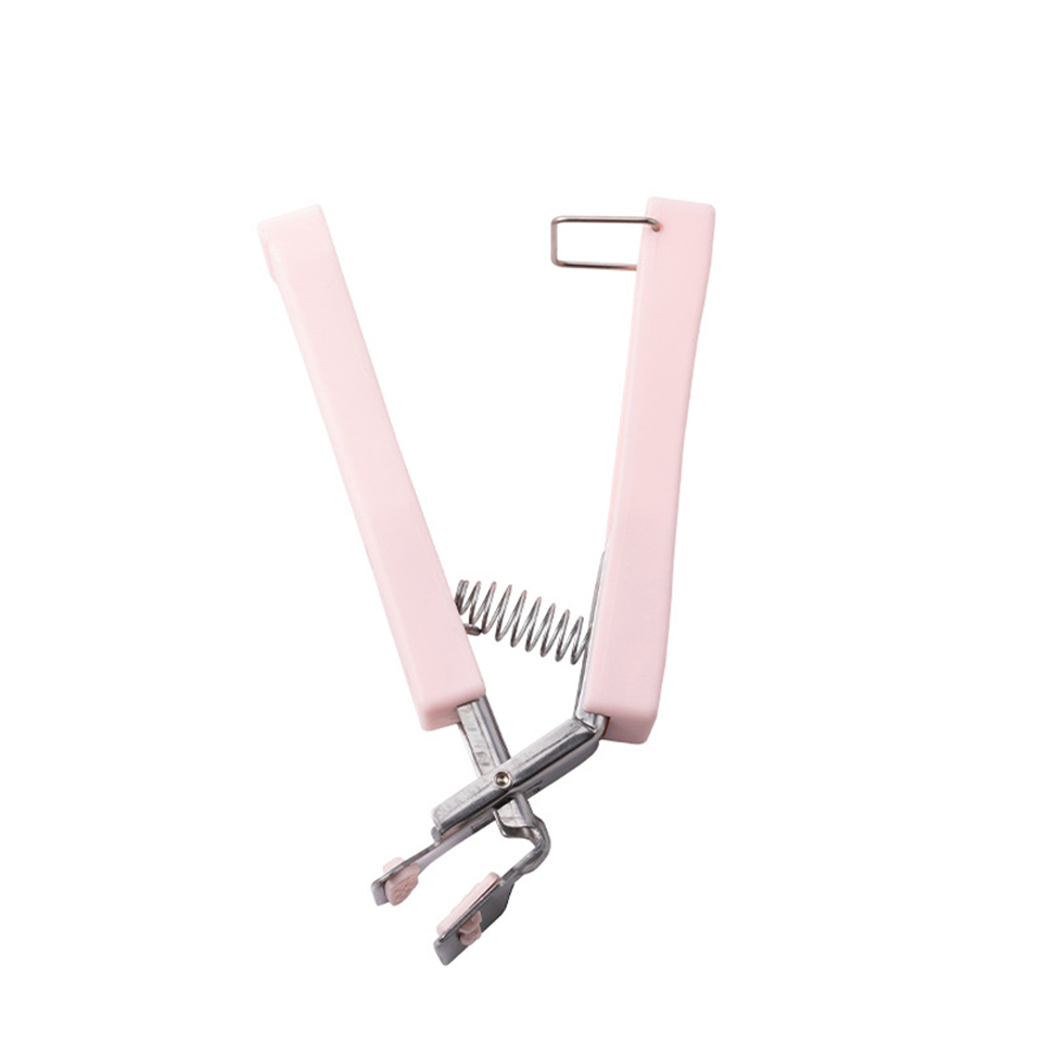 Anti-scalding Bowl Holder Dish Clamp Pot Pan Gripper Clip Dish Plate Bowl Clip Retriever Tongs Kitchen Tool: A Pink
