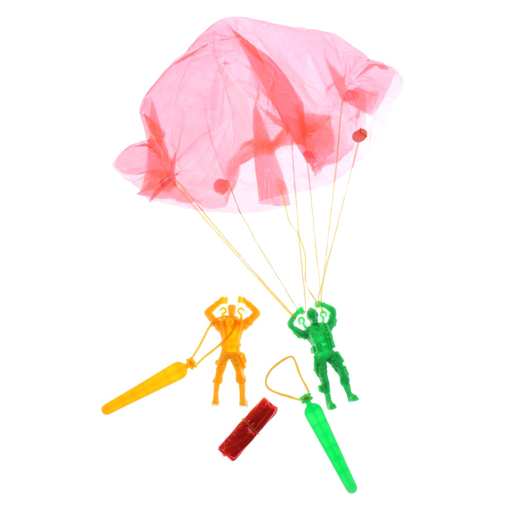 Outdoor Sport Hand Gooien Kids Soldier Mini Play Parachute Speelgoed Kinderen Vroege Educatief Speelgoed