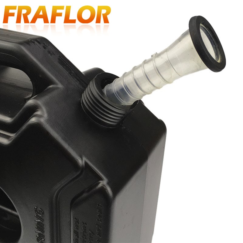 5L Liters Jerry Can Black Fuel Tank Can Car Motorcycle Spare Petrol Oil Tank Backup Jerrycan Fuel-jugs Canister With Lock &amp; Key
