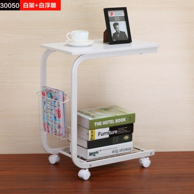 Table basse moderne avec roulettes pour salon, canapé amovible, petit bureau, plusieurs côtés: MD 3