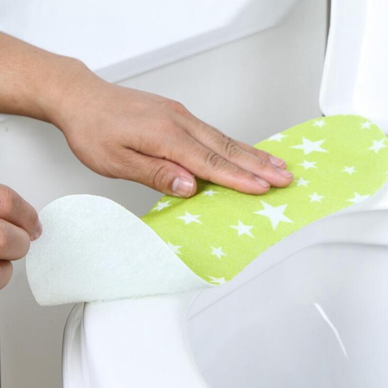 Catoon Pattern Toilet Seat Cover Soft WC Paste Waterproof Toilet Pad Washable Bathroom Warmer Lid Toilet Cover Pad Closestool